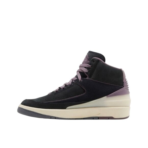 Womens Air Jordan 2 Retro 'Off Noir Mauve' Basketball Shoes DX4400 005 NEW - Picture 3 of 7